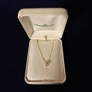14K Gold Diamond Necklace